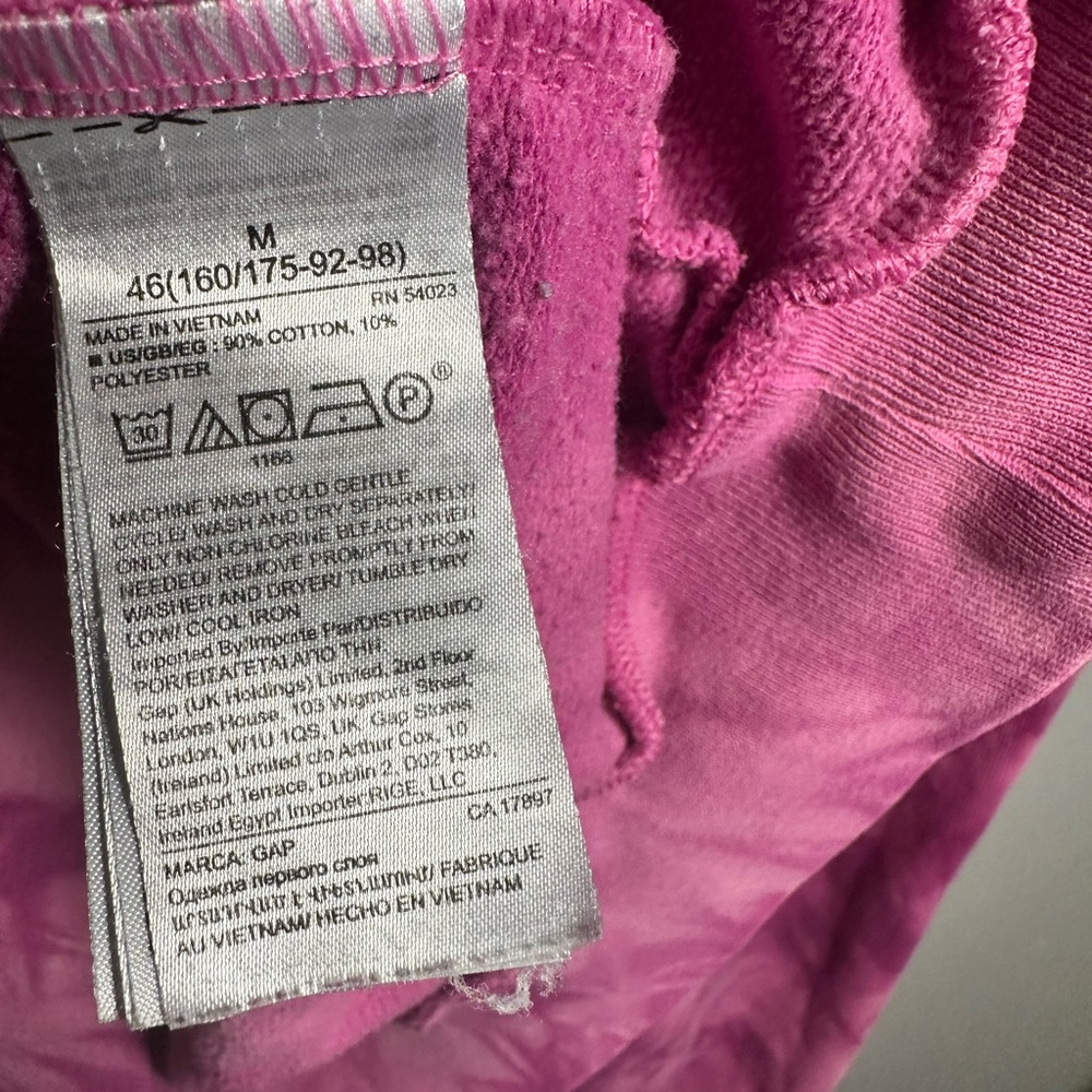 GAP Purple/Pink Tie-Dye Women's Sweatshirt Top M - Picture 3 of 6